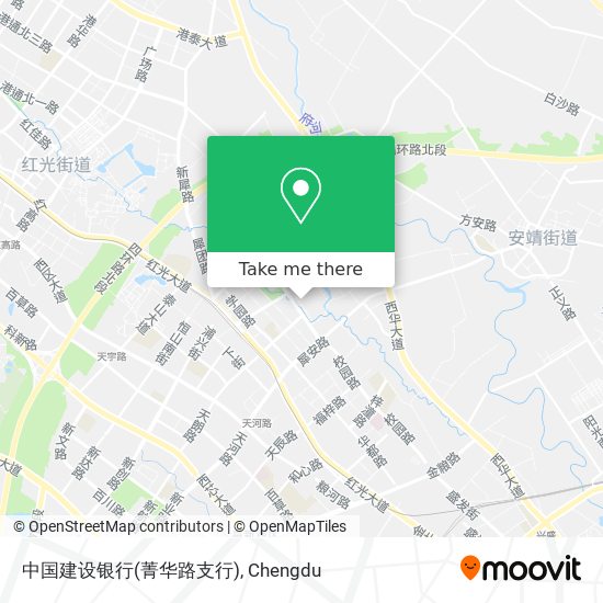 中国建设银行(菁华路支行) map