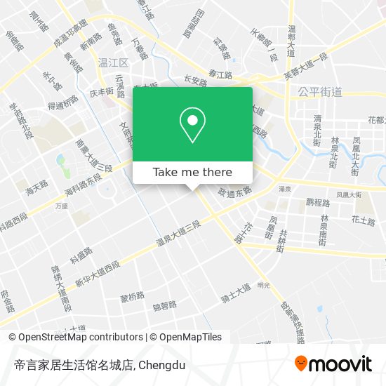 帝言家居生活馆名城店 map