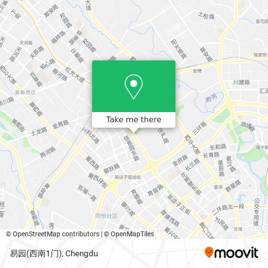 易园(西南1门) map