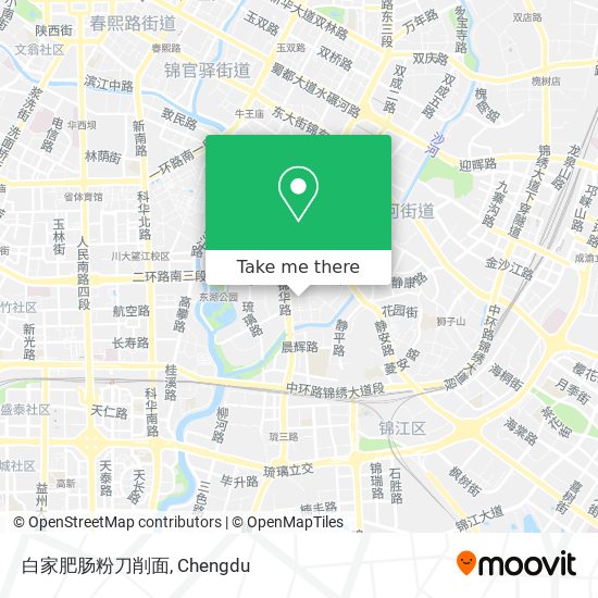 白家肥肠粉刀削面 map