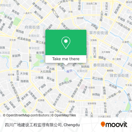 四川广地建设工程监理有限公司 map