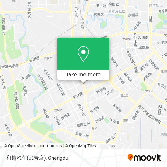 和越汽车(武青店) map