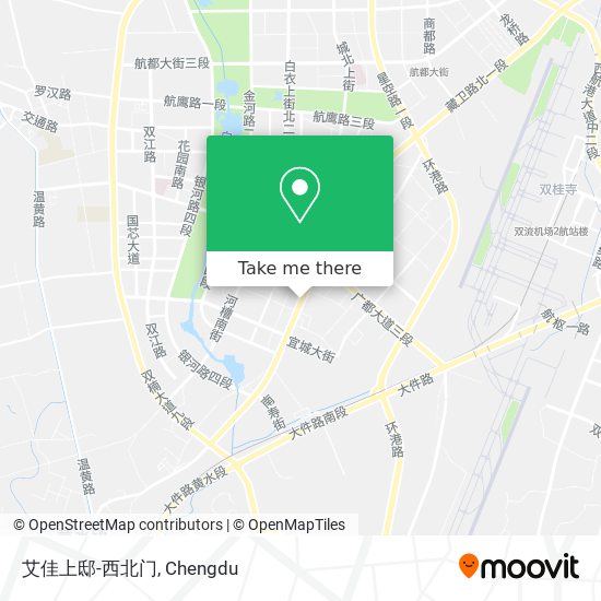 艾佳上邸-西北门 map