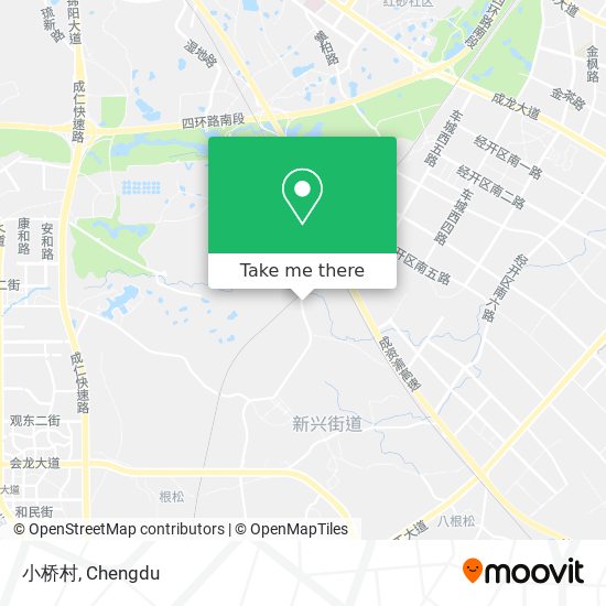 小桥村 map