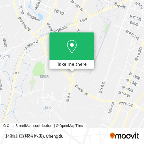 林海山庄(环港路店) map