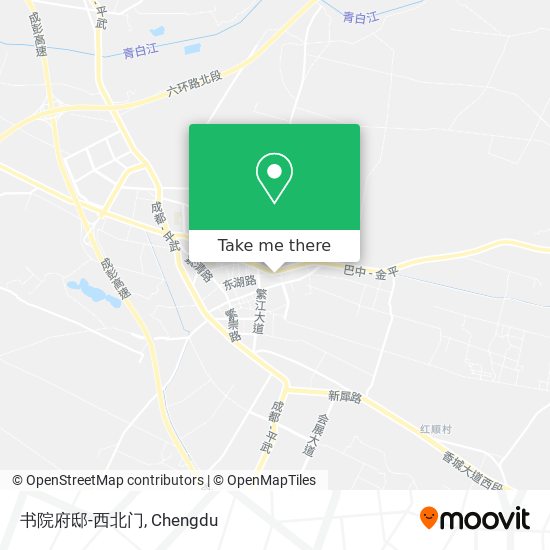 书院府邸-西北门 map