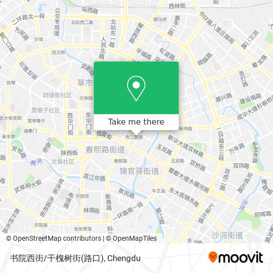 书院西街/干槐树街(路口) map