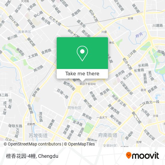 檀香花园-4幢 map