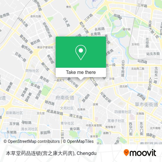 本草堂药品连锁(营之康大药房) map