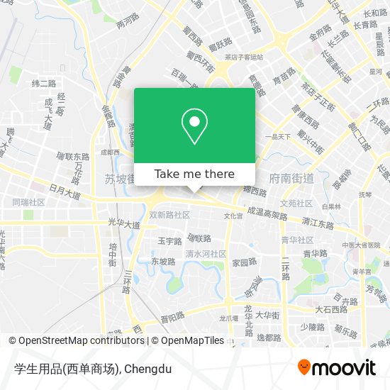 学生用品(西单商场) map