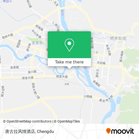 唐古拉风情酒店 map