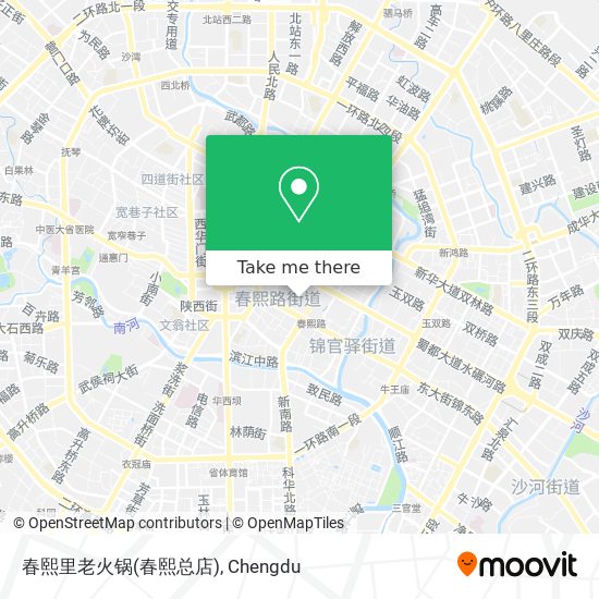春熙里老火锅(春熙总店) map