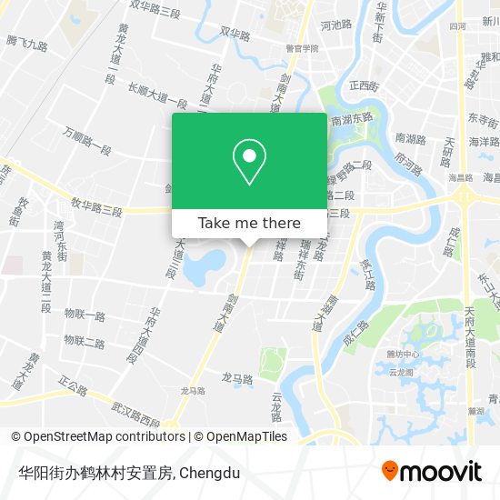 华阳街办鹤林村安置房 map