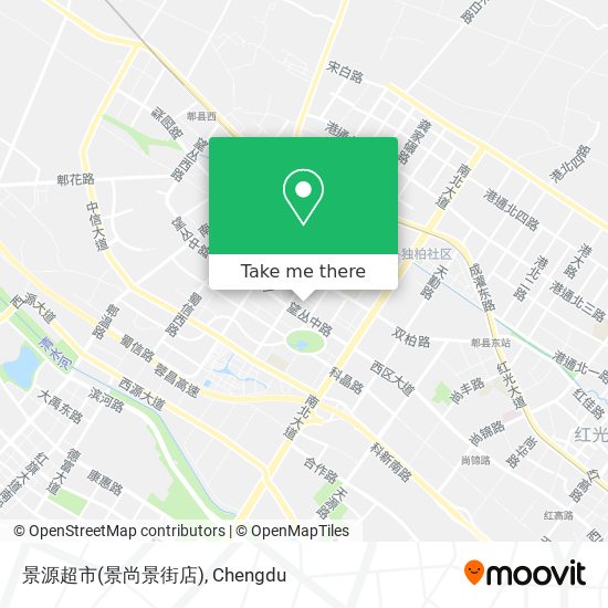 景源超市(景尚景街店) map