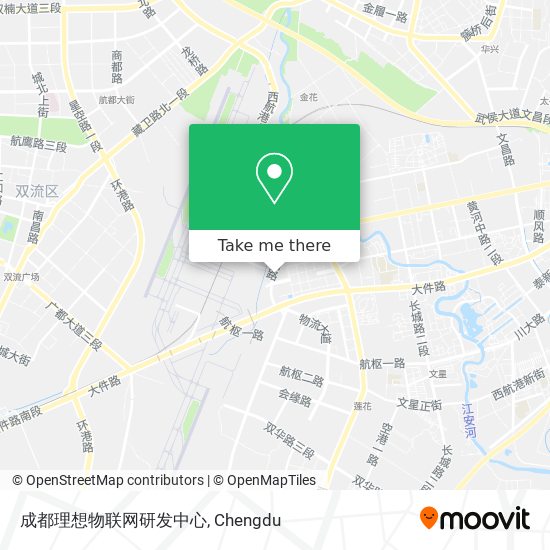 成都理想物联网研发中心 map