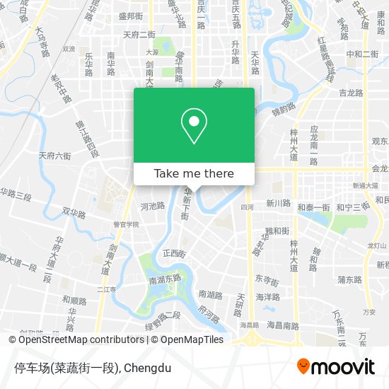 停车场(菜蔬街一段) map