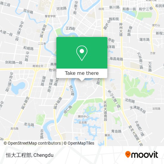 恒大工程部 map
