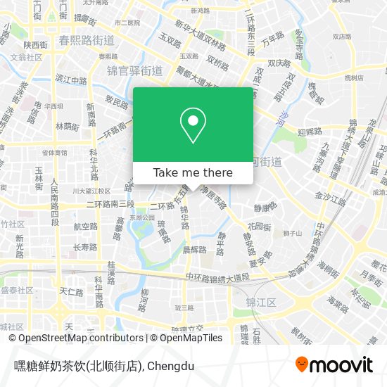 嘿糖鲜奶茶饮(北顺街店) map