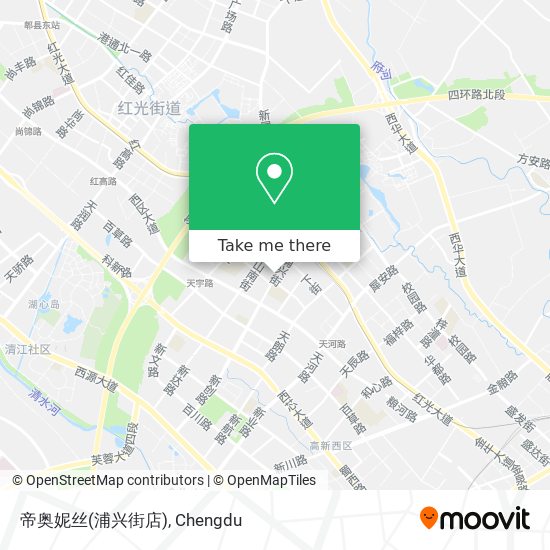 帝奥妮丝(浦兴街店) map