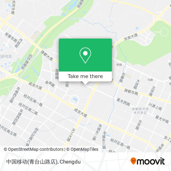 中国移动(青台山路店) map