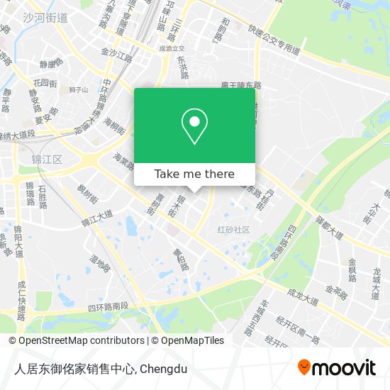 人居东御佲家销售中心 map