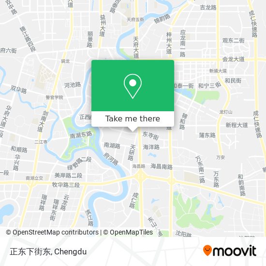 正东下街东 map