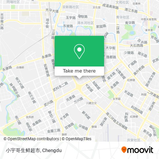 小宇哥生鲜超市 map