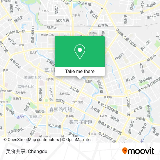 美食共享 map