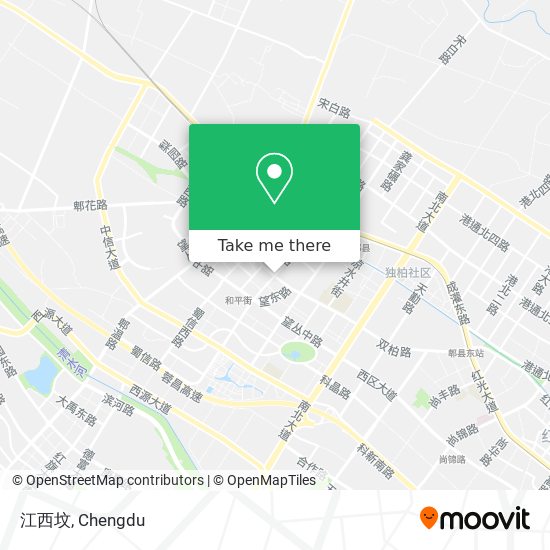 江西坟 map