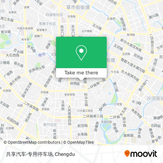 共享汽车-专用停车场 map