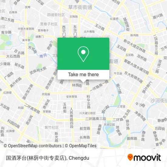 国酒茅台(林荫中街专卖店) map