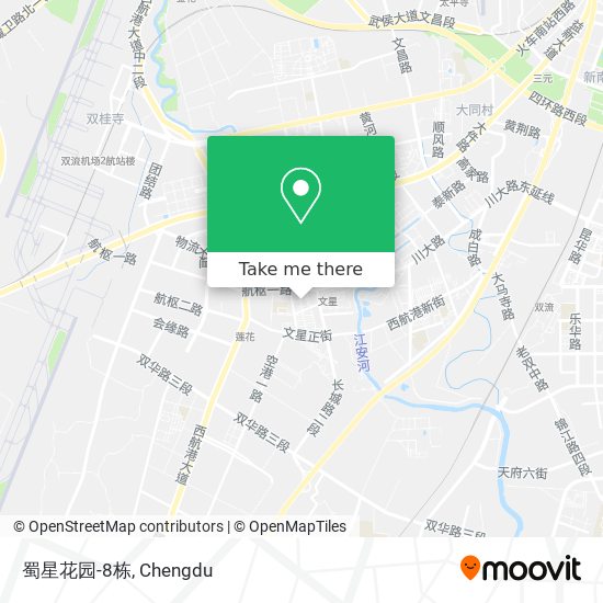 蜀星花园-8栋 map
