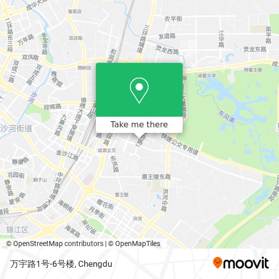 万宇路1号-6号楼 map