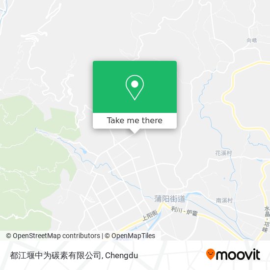 都江堰中为碳素有限公司 map