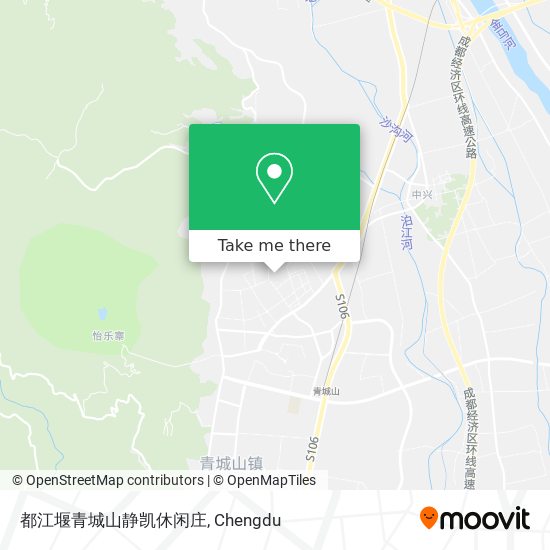 都江堰青城山静凯休闲庄 map