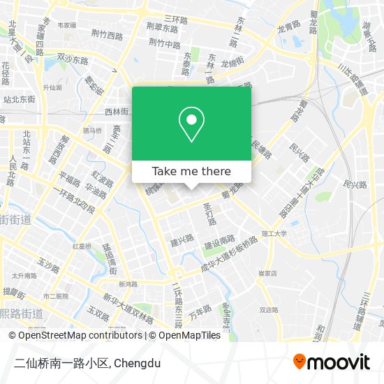 二仙桥南一路小区 map