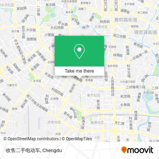 收售二手电动车 map
