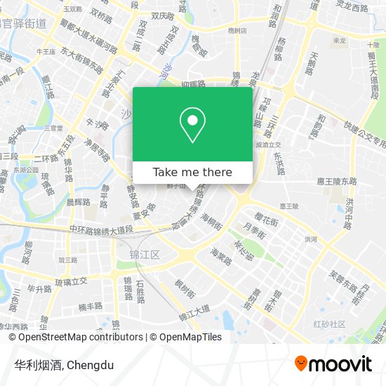华利烟酒 map