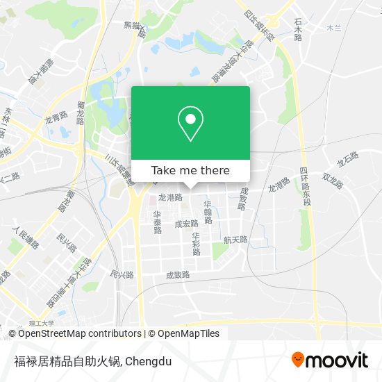 福禄居精品自助火锅 map