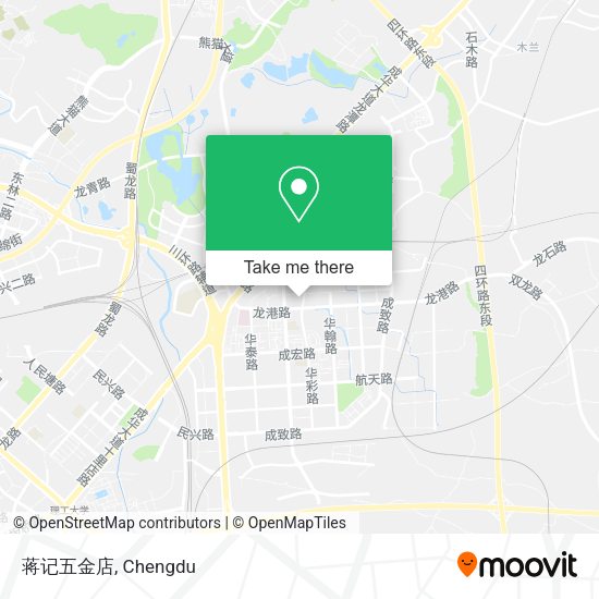 蒋记五金店 map