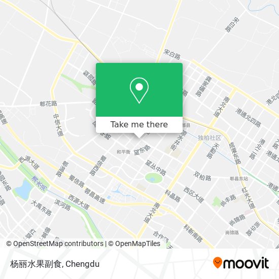 杨丽水果副食 map