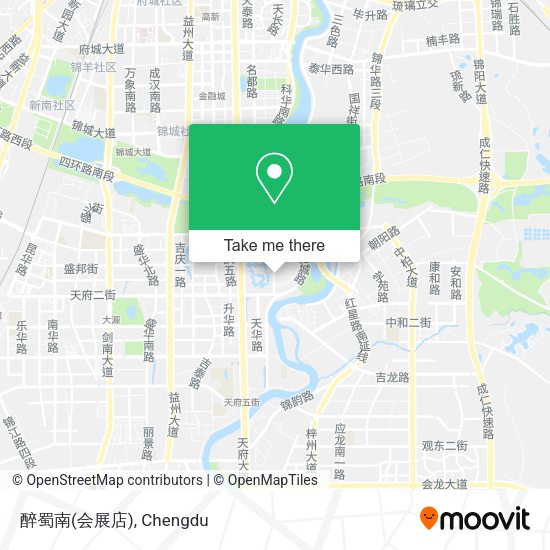 醉蜀南(会展店) map