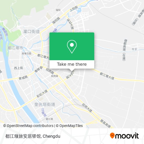 都江堰旅安居驿馆 map