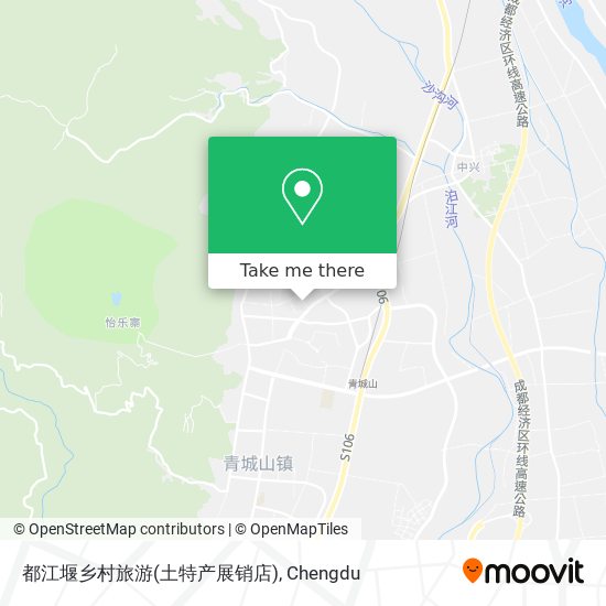 都江堰乡村旅游(土特产展销店) map
