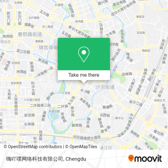 嗨吖噗网络科技有限公司 map
