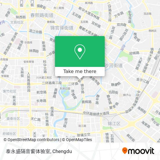 泰永盛隔音窗体验室 map