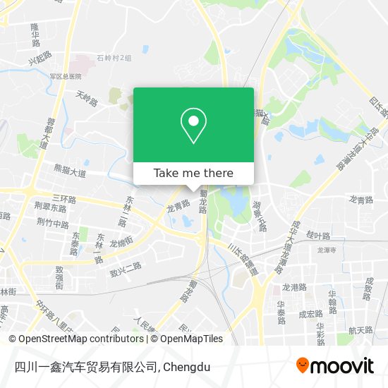 四川一鑫汽车贸易有限公司 map