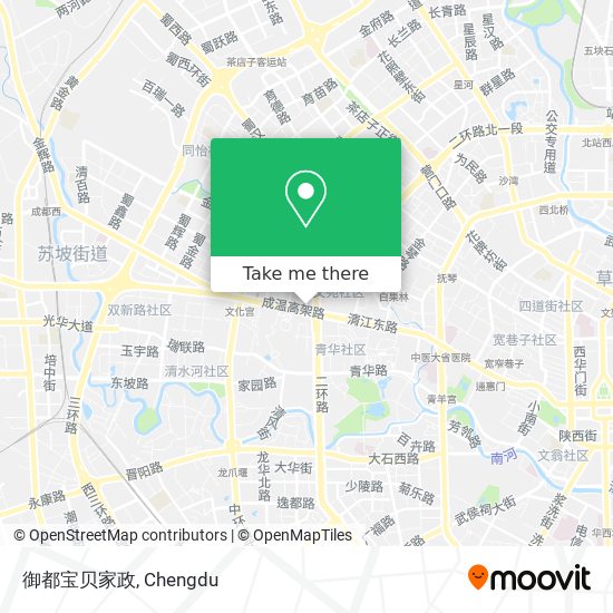 御都宝贝家政 map