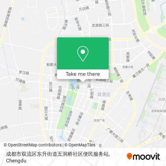 成都市双流区东升街道五洞桥社区便民服务站 map