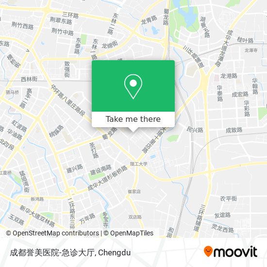 成都誉美医院-急诊大厅 map
